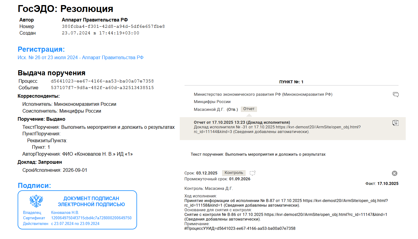 Подробнее о статье Модуль «Цифровые поручения»